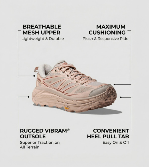 Hoka  Shoes - Peach Running Shoes