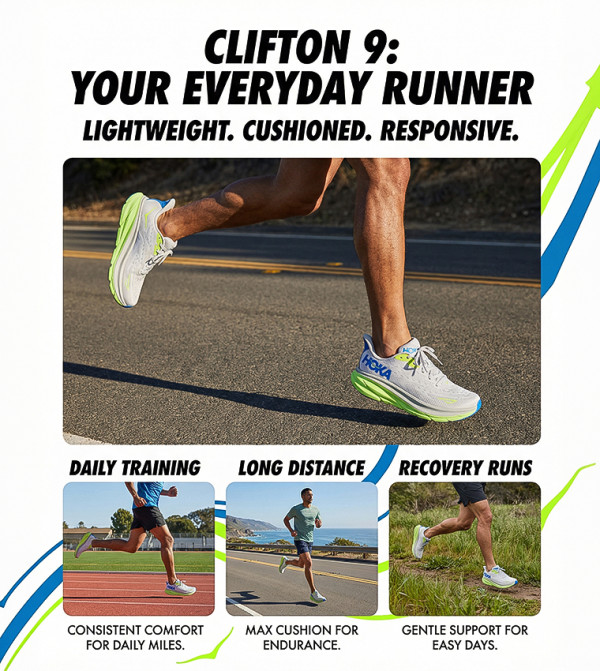 Hoka Hoka - White Running Shoes