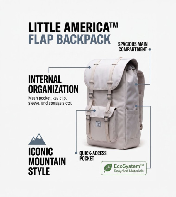 Herschel HERSCHEL - Off White Backpacks