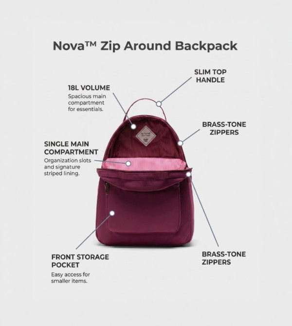 Herschel  Travel Bags - Purple undefined