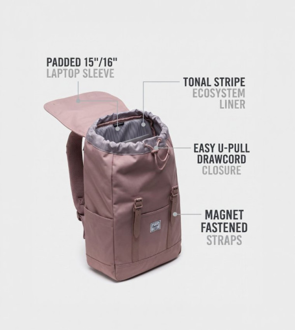 Herschel HERSCHEL - Pink Backpacks