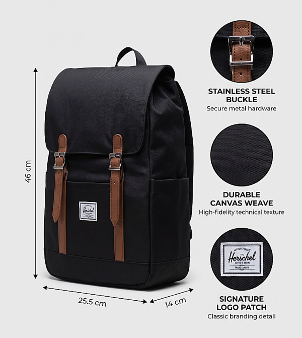 Herschel  Backpacks - Black Backpacks