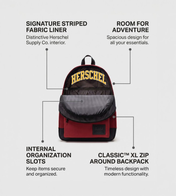 Herschel  Backpacks - Red undefined