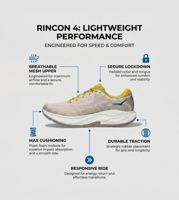 Hoka Hoka - Beige Running Shoes