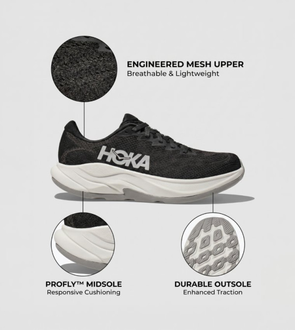 Hoka  Shoes - BLACK Running Shoes