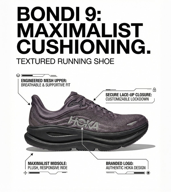 Hoka - Purple Running Shoes