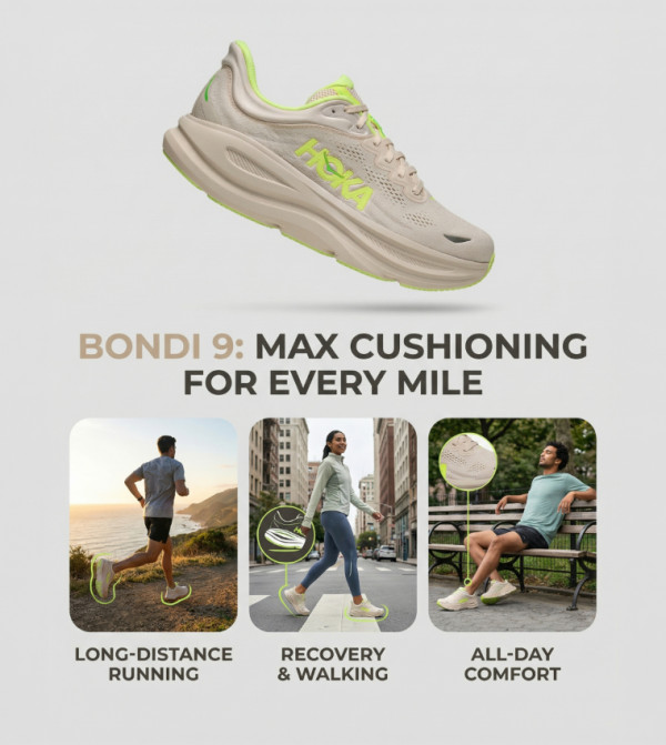 Hoka Hoka - Taupe Running Shoes