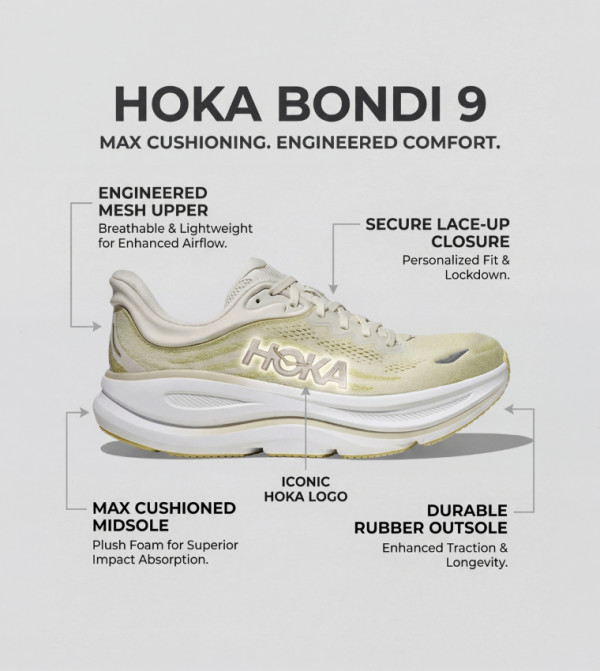 هوكا هوكا - أخضر أحذية الجري