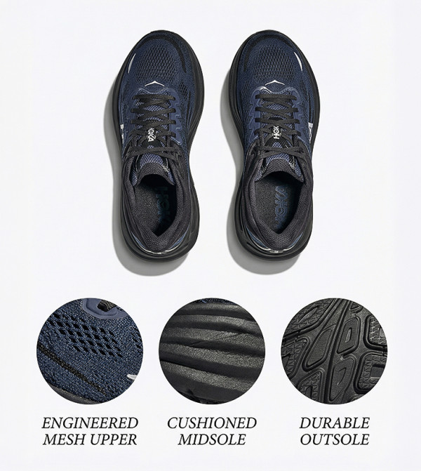 هوكا هوكا - كحلي أحذية الجري