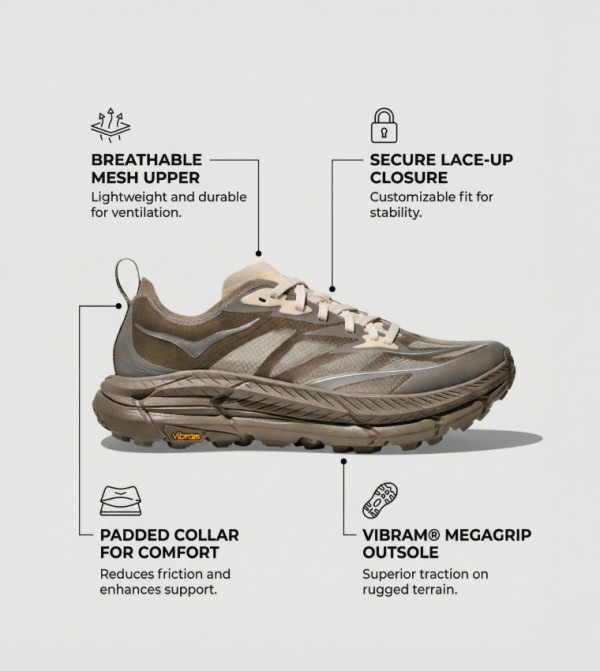 هوكا أحذية رياضة - بني أحذية الجري