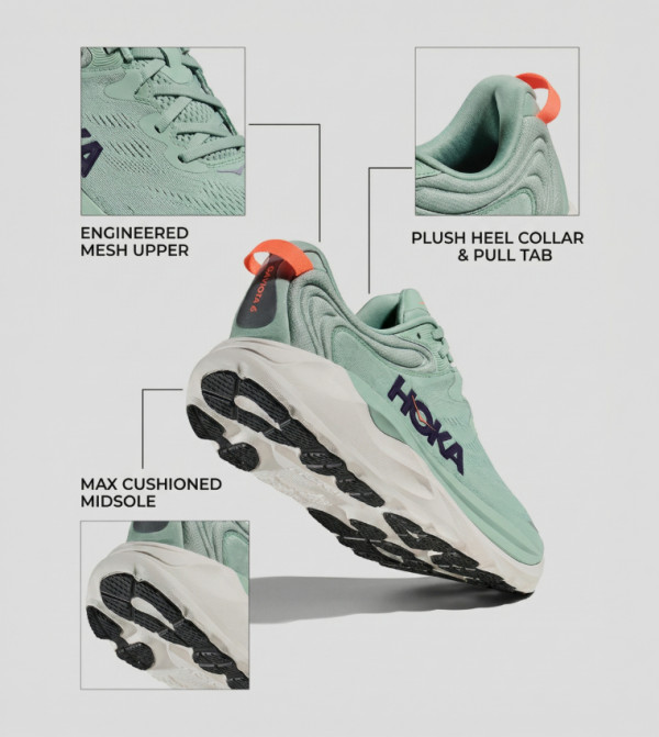 Hoka  Shoes - Green Running Shoes