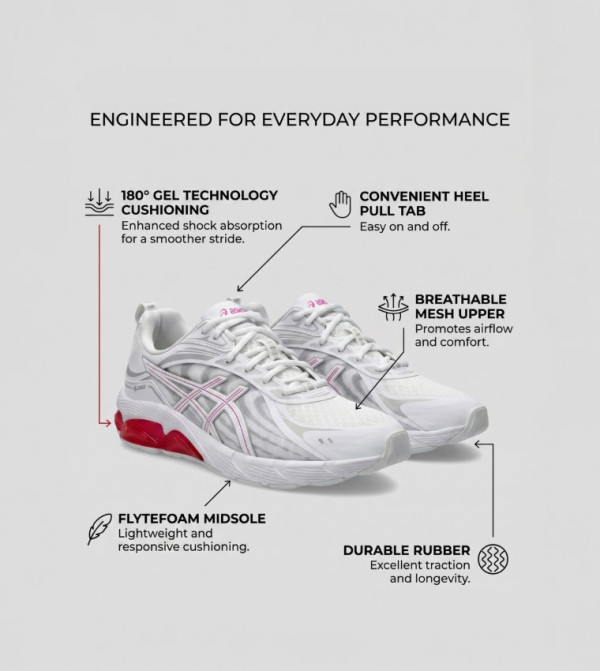 Asics  - White Low Top