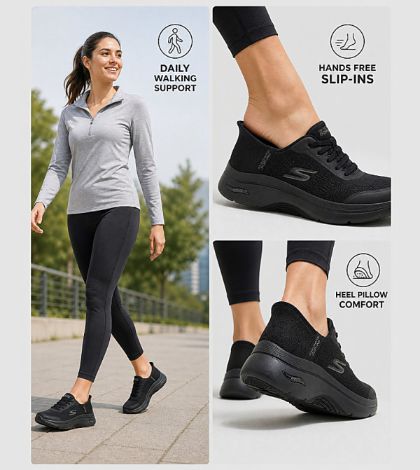 Skechers Sportswear - Black Walking Shoes