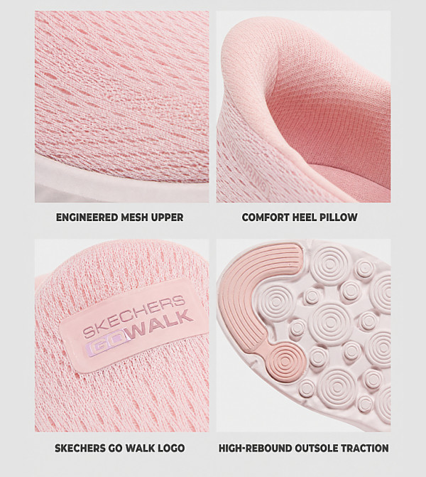 Skechers Skechers - Pink Walking Shoes