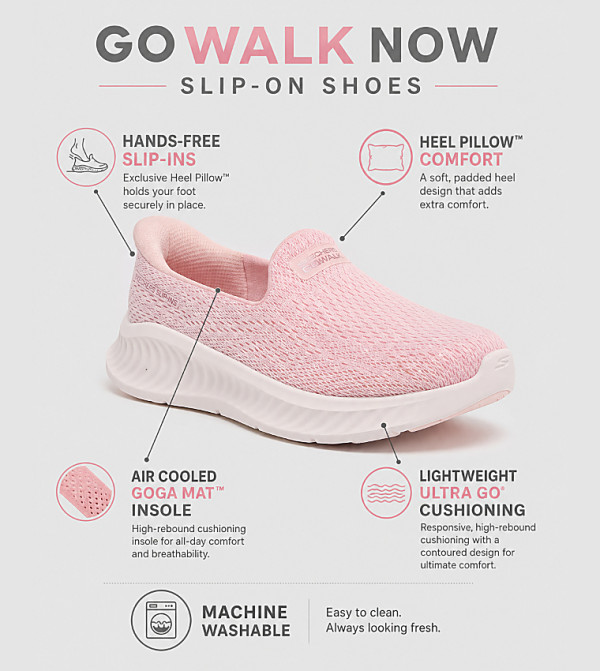 Skechers Skechers - Pink Walking Shoes