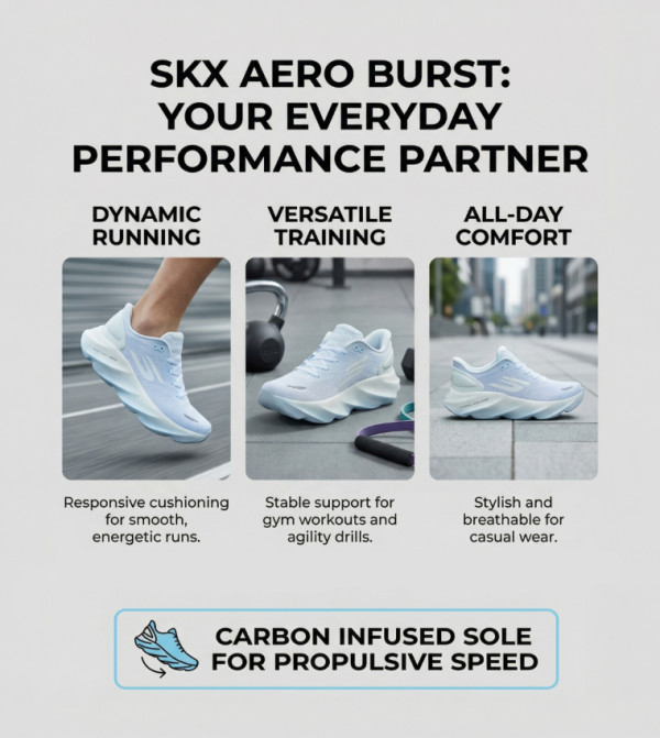 Skechers  - Blue Running Shoes