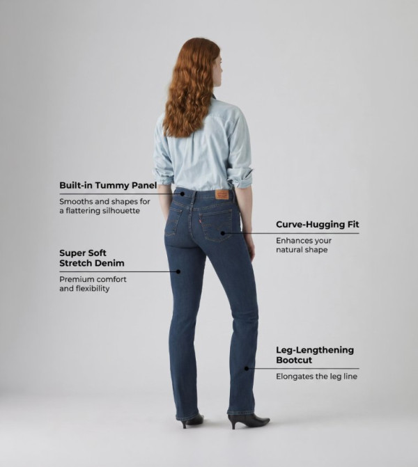 Levi's Bootcut Jeans - Blue Bootcut Jeans