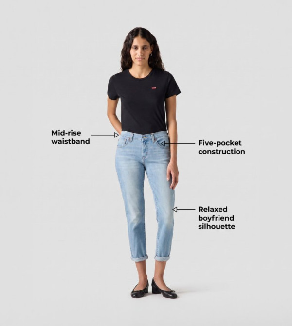 Levi's  Jeans - Blue Boyfriend jeans