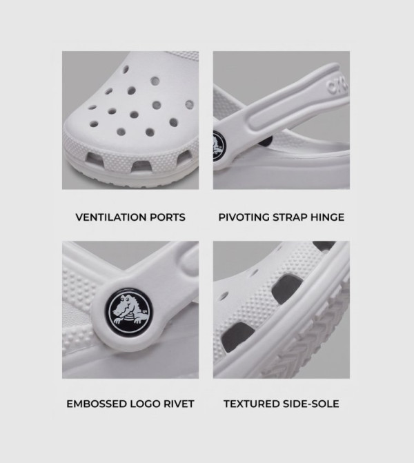 Crocs  Clogs - Grey clogs