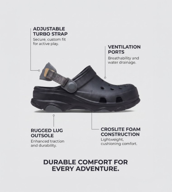 Crocs  Clogs - Black clogs