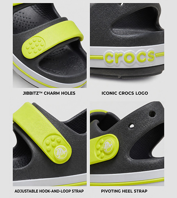 Crocs  Footwear - Grey Casual Sandals