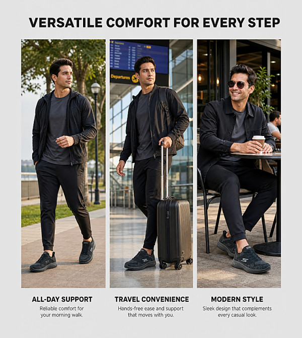 Skechers Skechers - Black Walking Shoes