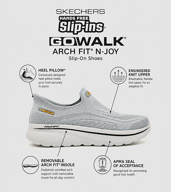 Skechers Skechers - Grey Walking Shoes