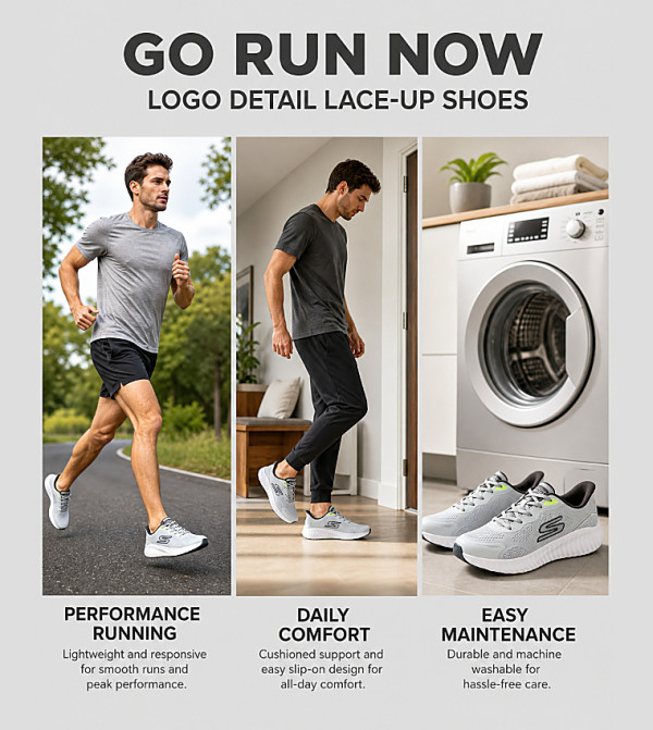 Skechers Skechers - Grey Running Shoes