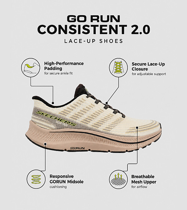 Skechers Skechers - Taupe Running Shoes