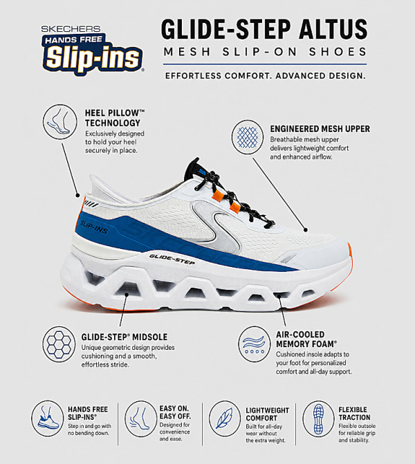 Skechers Skechers - White Walking Shoes