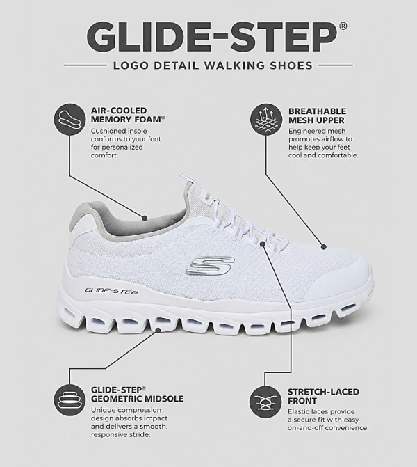 Skechers collection - White Walking Shoes