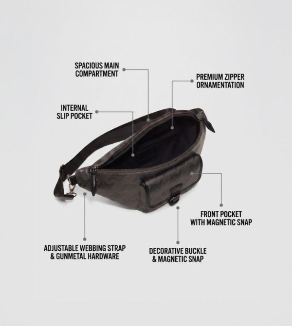 Aldo  Waist Bags - Black Waist Bags