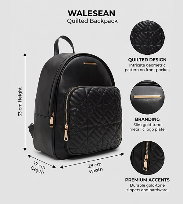 Aldo  Backpacks - Black undefined
