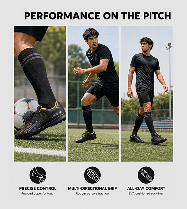 Skechers  Shoes - Black Football