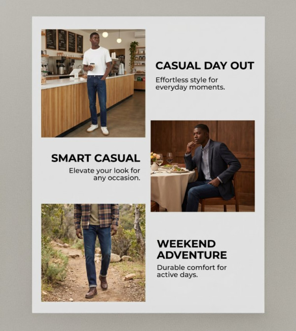 Levi's  Tapered Jeans - Navy Tapered Jeans