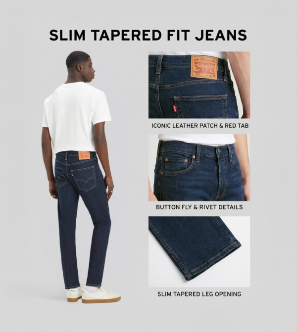 Levi's  Tapered Jeans - Navy Tapered Jeans