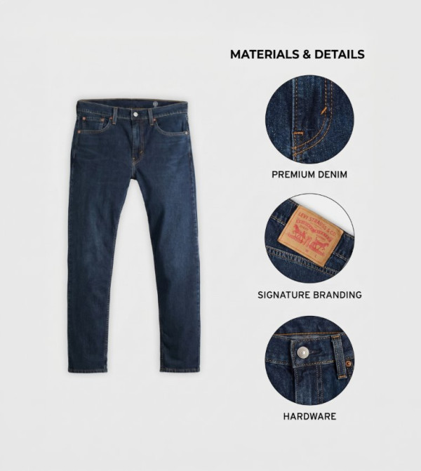 ليفايز ليفايز - أزرق Tapered Jeans