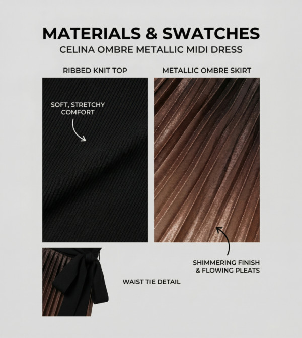 فوريفر نيو  فساتين - متعدد Midi Dresses