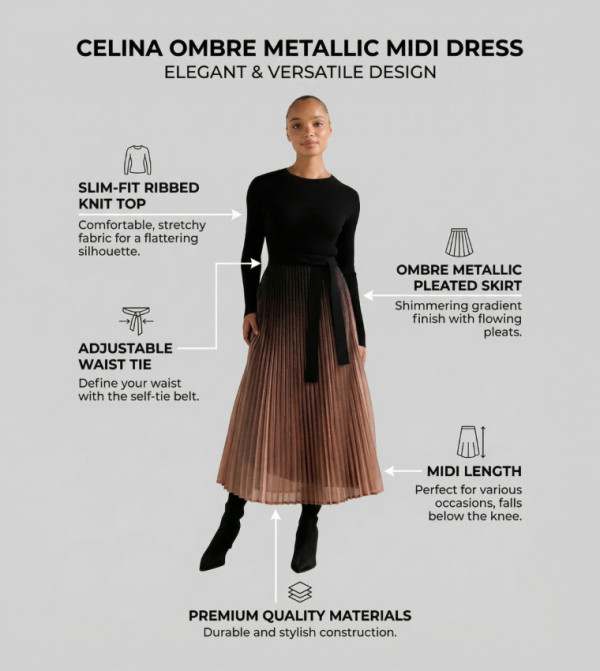 فوريفر نيو  فساتين - متعدد Midi Dresses