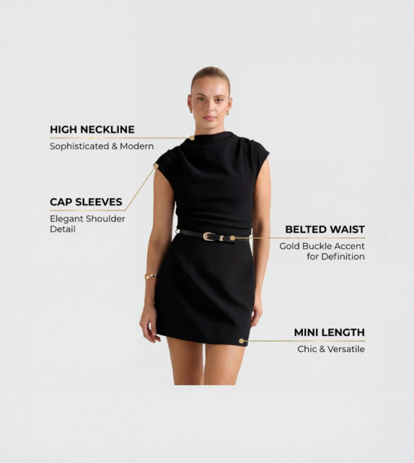 Forever New Forever New - Black Casual Dresses