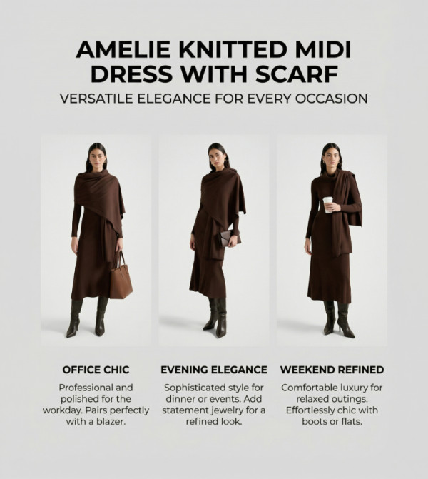 Forever New - Brown Midi Dresses