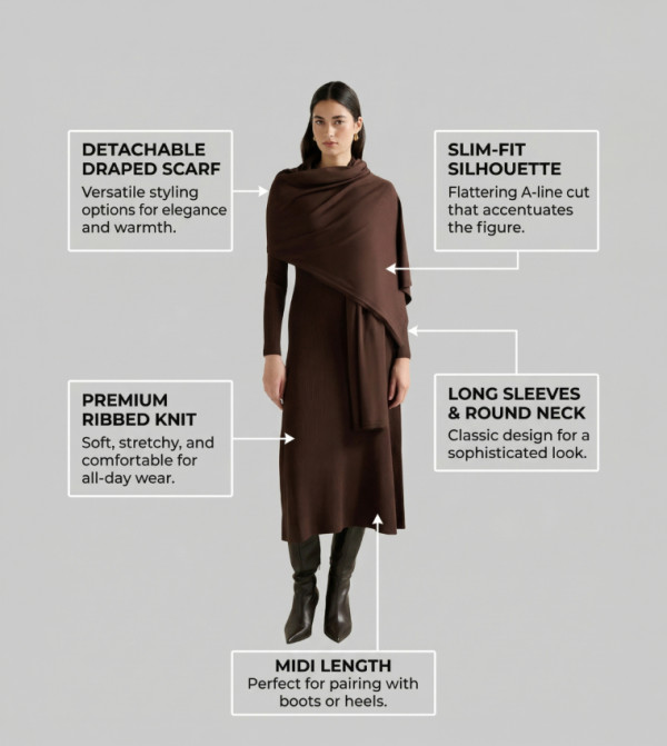 Forever New - Brown Midi Dresses
