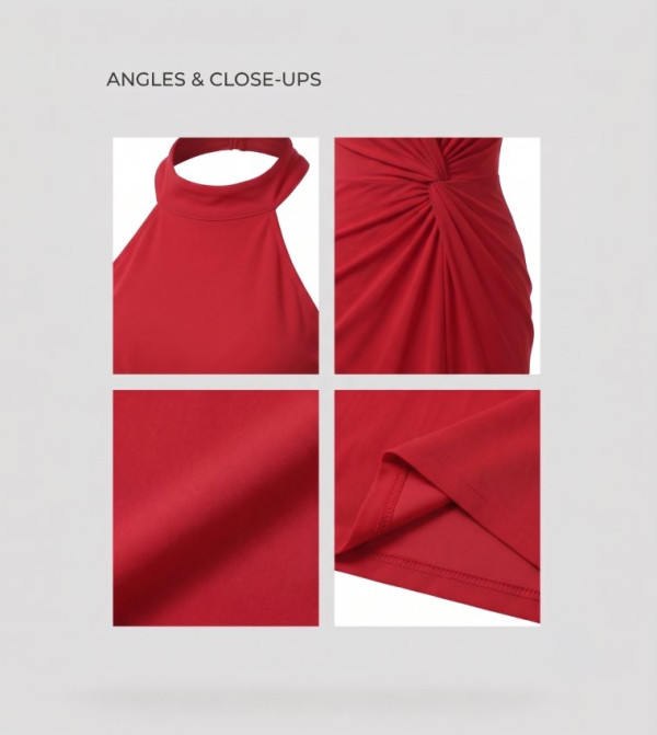 Forever New  satin-going-out - Red Maxi Dresses