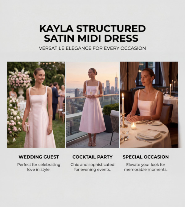 فوريفر نيو  devil-wears-prada - وردي Midi Dresses