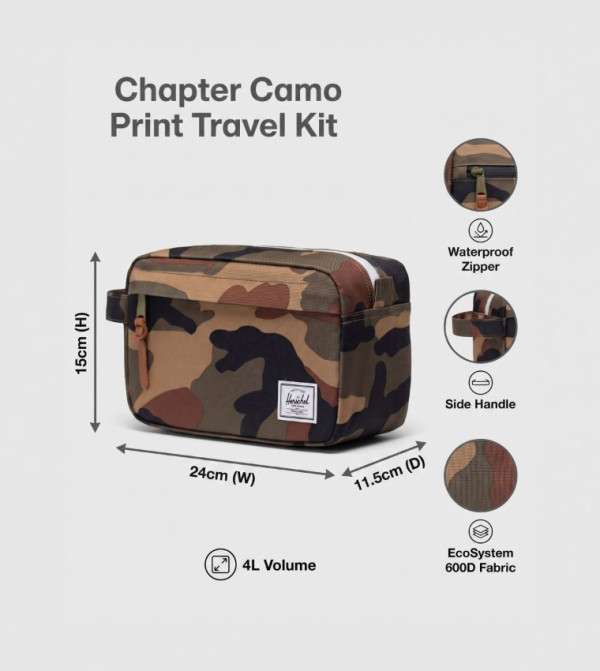 Herschel HERSCHEL - Brown Toiletry bags