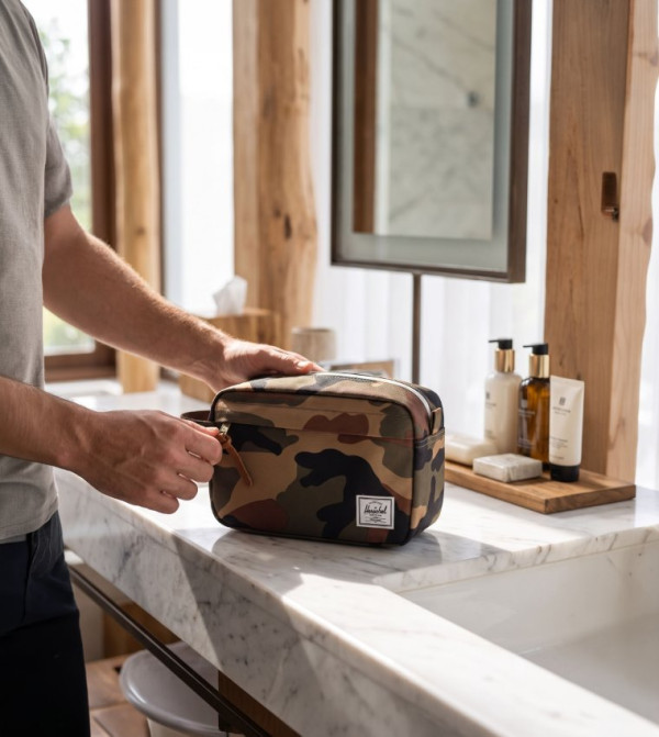Herschel HERSCHEL - Brown Toiletry bags