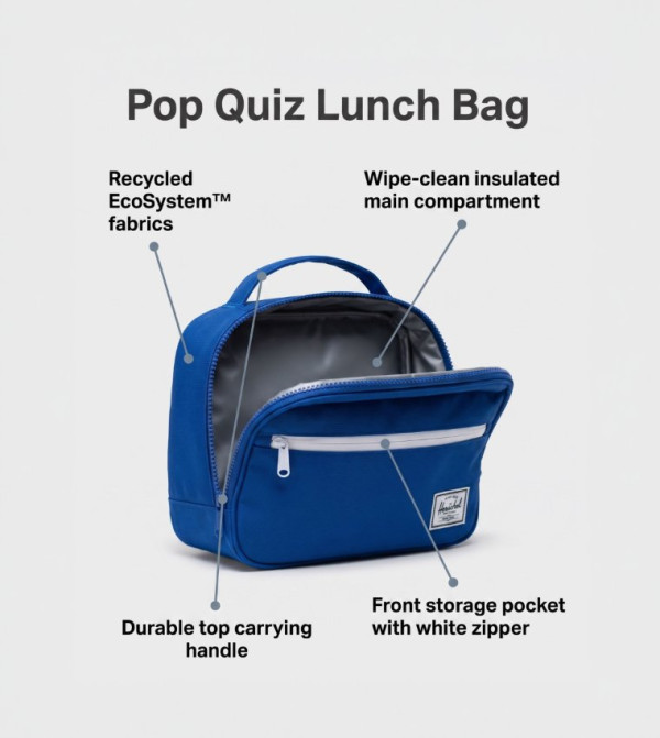 Herschel  easy-camp-basics - Indigo Lunch Bags