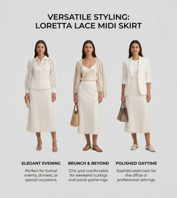 Forever New Forever New - White Midi Skirts