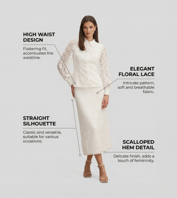 Forever New Forever New - White Midi Skirts
