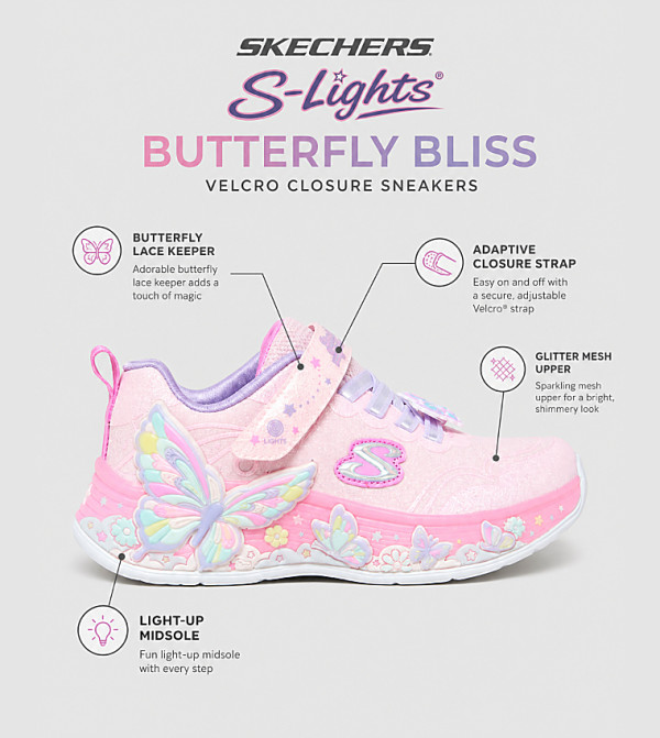 Skechers Sneakers - Pink Low Top